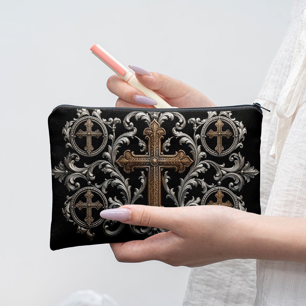 item picture pencil case 1pc ornate religious   double sided printing pencil case suitable for study office stationery storage bags cosmetics bags handbags toiletries bags halloween christmas thanksgiving gift bags