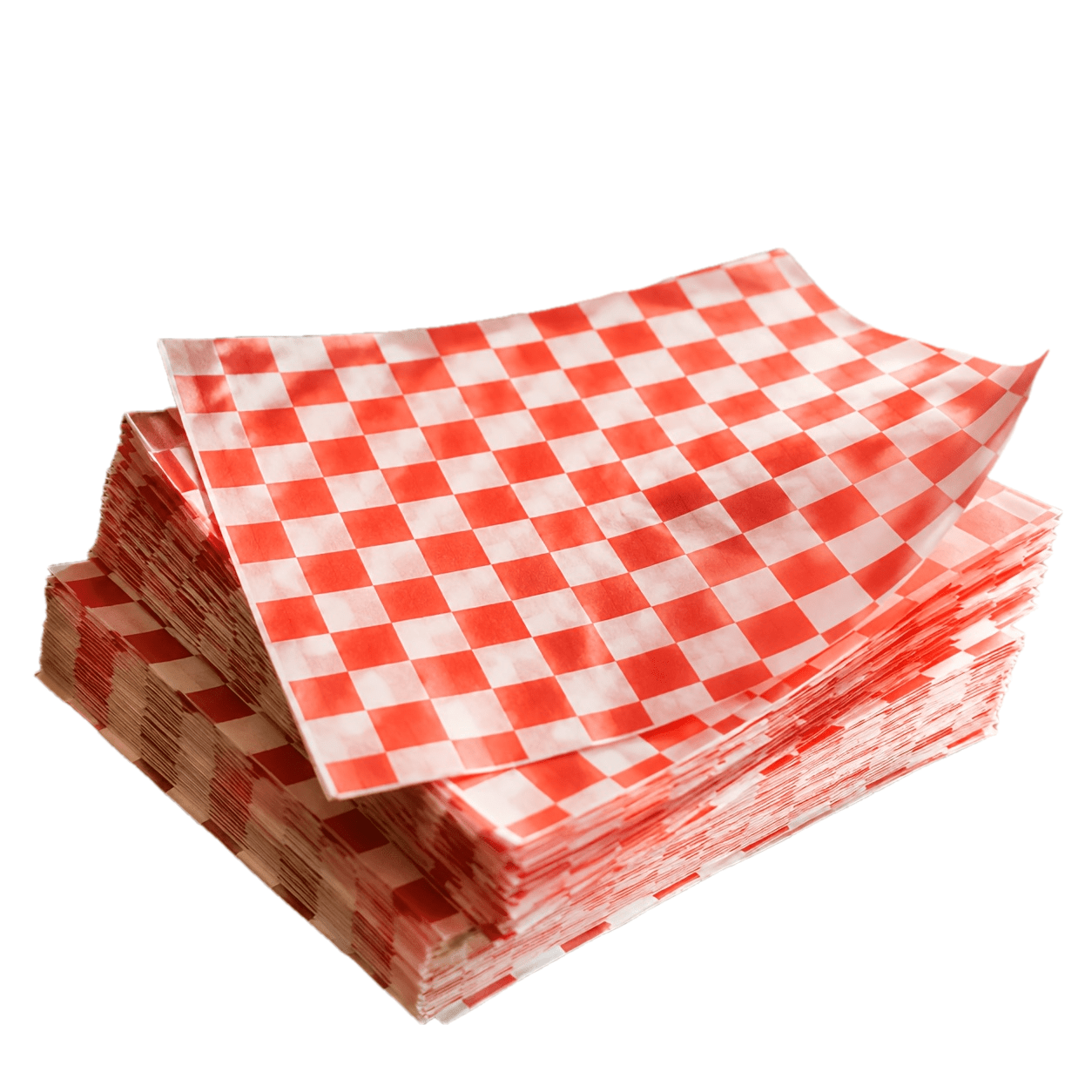 TEMU Of Red Checkered Oil-proof Paper 7.87 X 7.87 Inches, For And Burger Placemats, Snack, Oil-absorbing Paper, Suitable For Valentine's Day Parties,