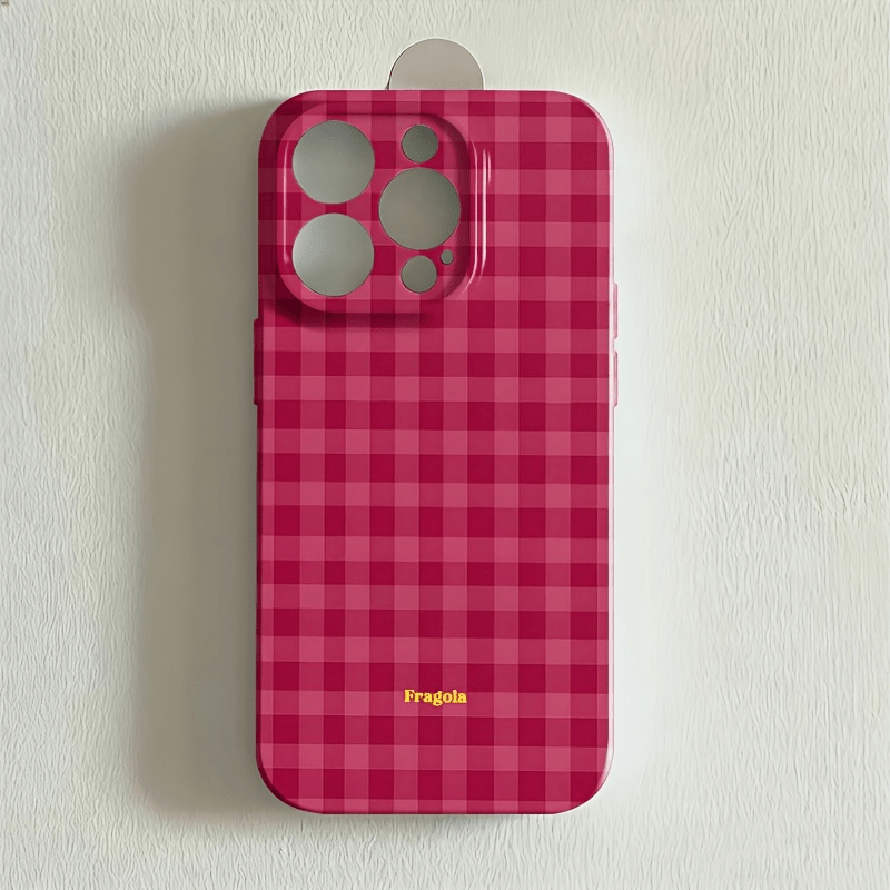 TEMU Phone Case: 2d Flat Printed Film Shell, Durable, Shock-absorbing, Stylish Protective Case, Suitable For Iphone 17/17