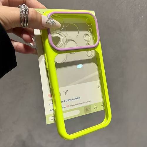 gambar barang sarung telefon: sarung telefon bergaya dan dengan bentuk tingkap pandangan besar yang ringkas, penutup pelindung tahan jatuh liputan penuh. sesuai untuk iphone 17/16/11/13/ plus/15 pro/15 pro max/12/14 pro max/11 pro max/12 pro/12 pro max/13 pro/13 pro max/14 pro/14 plus/xs/xr