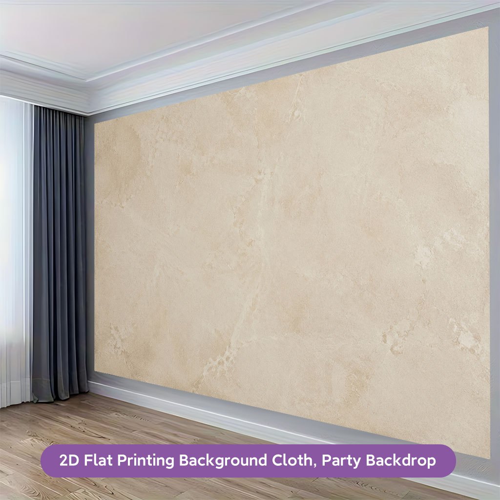 Natural Beige Textured Backdrop Banner for Home Decor
