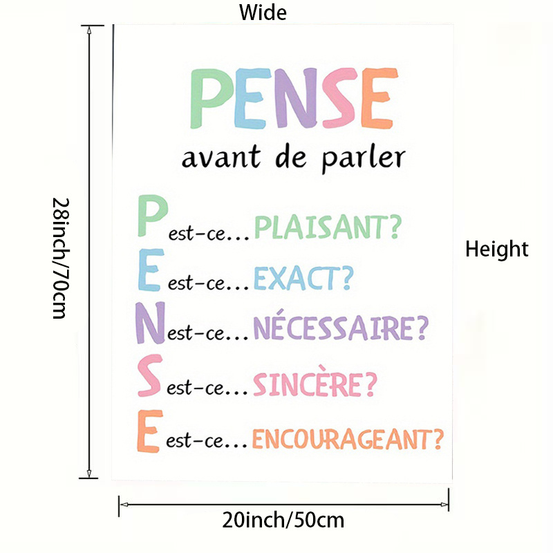 TEMU 2d Flat, Posters & Prints: A Fun Classroom Decoration And Colorful Painting, Vintage "for Before " - Soft Tones Of Green, Purple, Pink-orange -