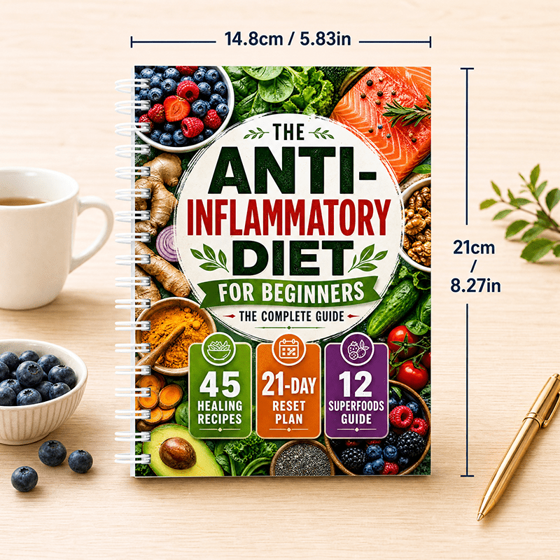 TEMU complet du -inflammatoire pour débutants avec 45 recettes, un plan de réinitialisation de et un guide des 12 superaliments