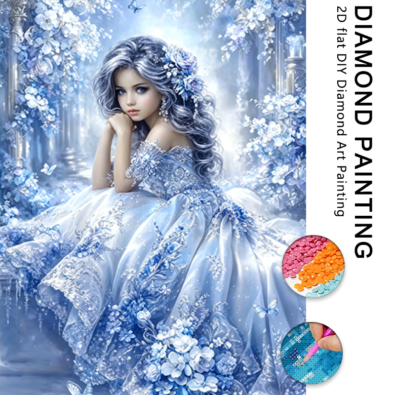 TEMU Ensemble de Peinture Diamant 5D DIY pour Adultes, , pour Adultes et Débutants pour se Détendre avec l'Artisanat de Mosaïque de Circulaires,