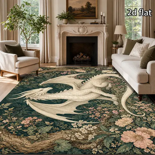 Europe Rug Pattern dragon rugs sold on Temu United States