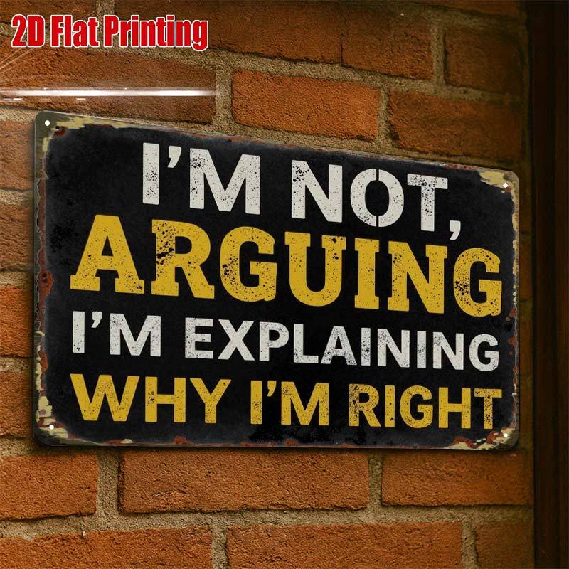 TEMU 2d Flat - 2d-flat, 1pc Funny Retro Metal Sign, Creative Tin Sign Garage Decoration, Lettering, High-, Home Decorators, 2d Flat, Perfect For Room