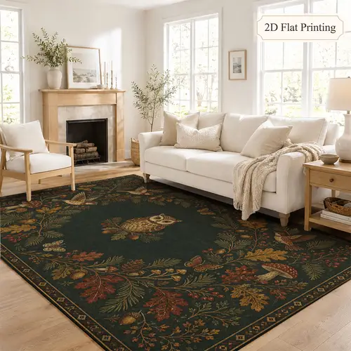 round washable rugs sold on Temu United States