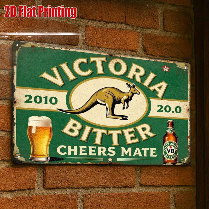 TEMU 2d Flat - 2d-flat, 1pc, Bitter Metal Sign, Creative Tin Sign Garage Decoration, Lettering, Highquality Print, Home Decorators, 2d Flat, Room