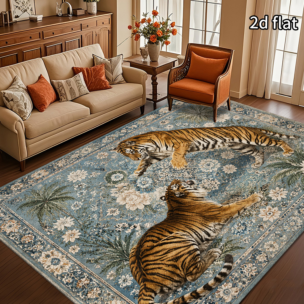 tiger carpet sold on Temu United States