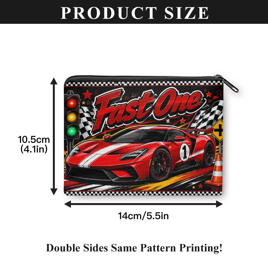 TEMU Car Coin Purse Suitable For &, Small Portable Zipper Wallet With Card Holder, Key/earphone Storage, Machine Washable Fabric Bag, Compact For ,