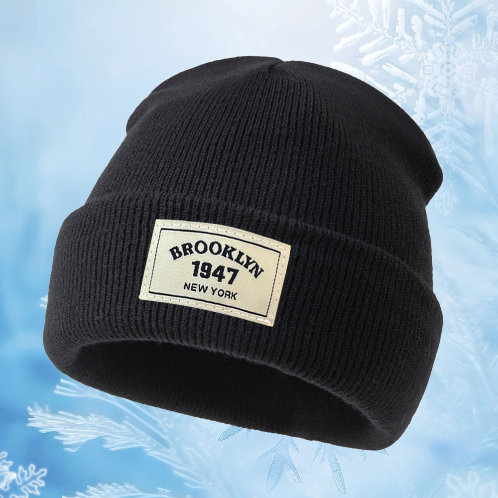 TEMU Bonnet ample extensible pour homme et femme - Bonnet de ski léger et chaud adapté pour l'extérieur, le cyclisme, l'hiver, lavable en machine,