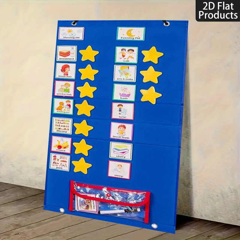 visual schedule sold on Temu United States