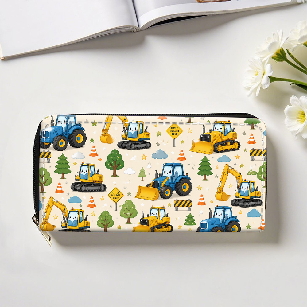 item picture   designed long wallet with zipper multifunctional purse with card holder card slots and   pouch fashionable zip around purse wallet for women and men for outdoor gift