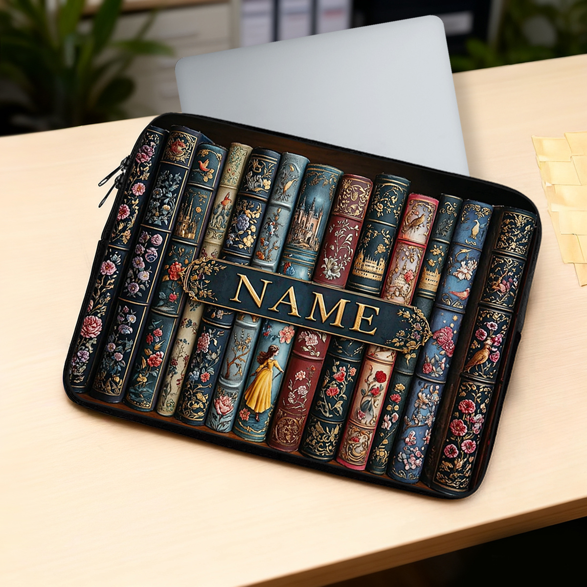 Personalized Custom Name/Text Laptop Sleeve Case for 25.4 to 43.18cm Laptops