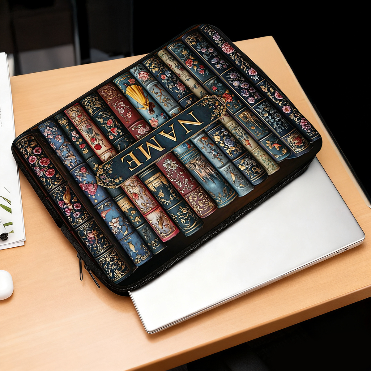 Personalized Custom Name/Text Laptop Sleeve Case for 25.4 to 43.18cm Laptops