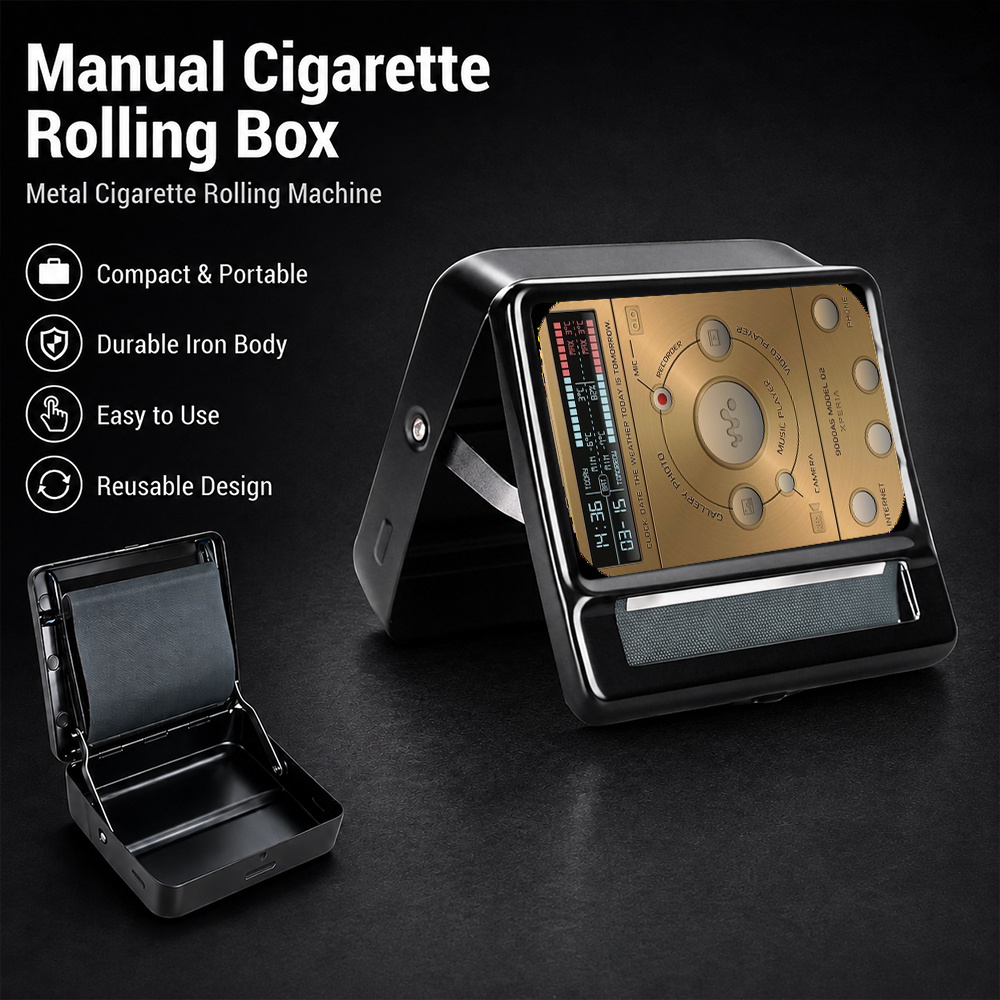 automatic electric cigarette rolling machine