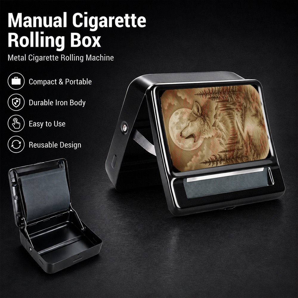 cigarette case roller 70mm Automatic Tobacco Rolling Machine Tobacco Roller Box Automatic Tobacco Roller Box Cigarette