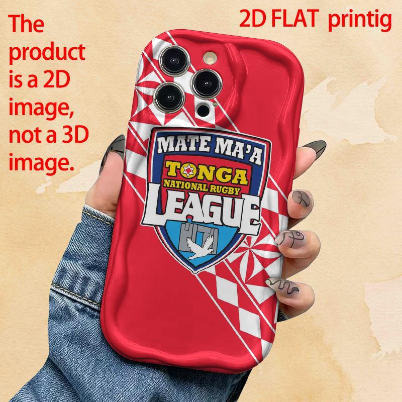 TEMU Phone Case: 2d Flat Printing Phone Case: A Stylish Phone Case."mate Ma'a Tonga National League" Printing Phone Case, Suitable For , Iphone 17