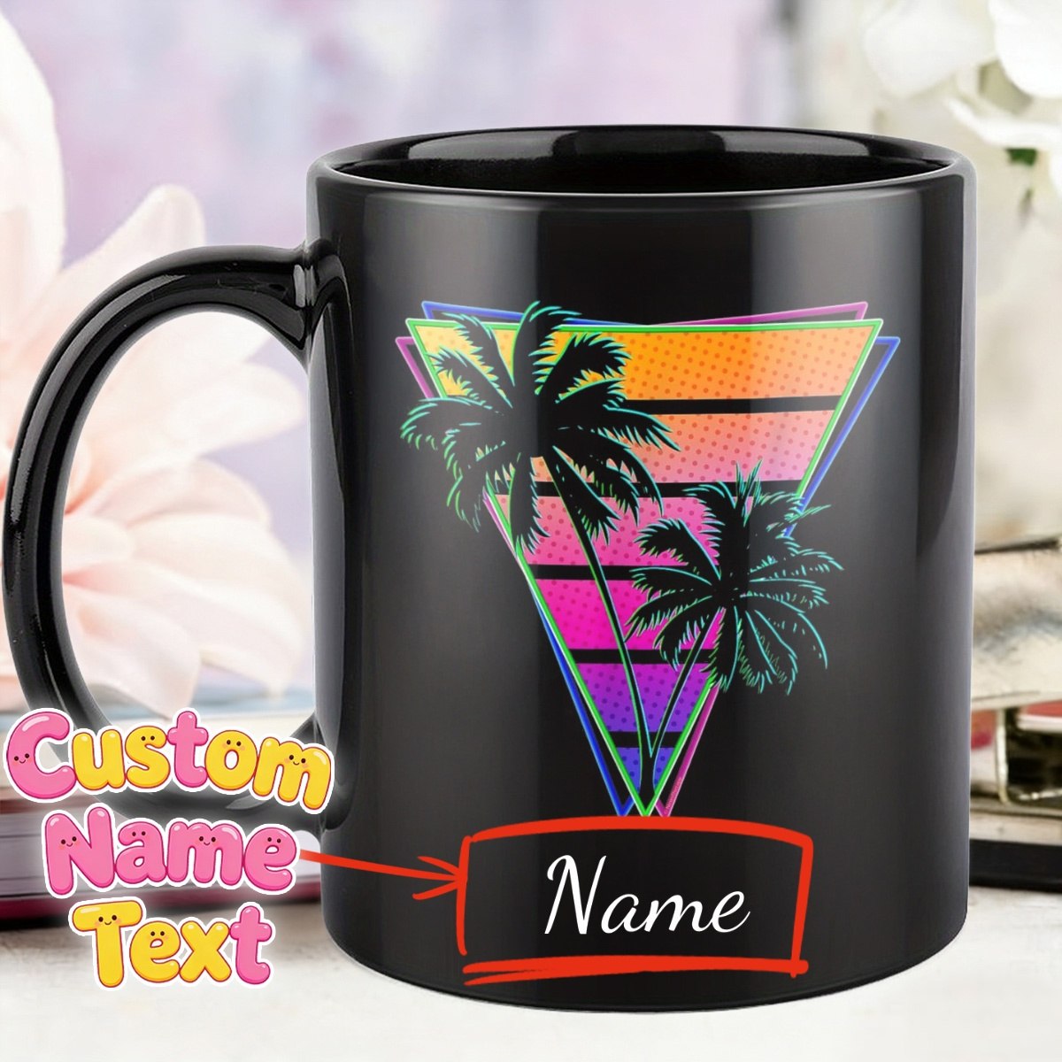 mug flowers sold on Temu United States