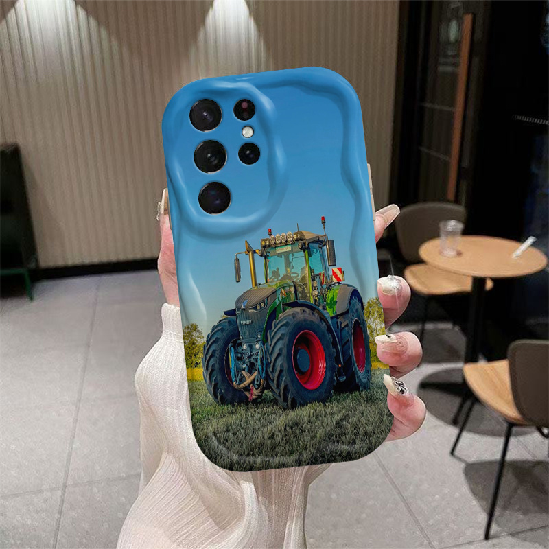 TEMU Phone Case: Phone Case; Cover, Tractor Field Phone Case, Suitable For Cartoon Phone Case, Suitable For Galaxy A03 A04e A05s A07 A10 A11 A12 A13