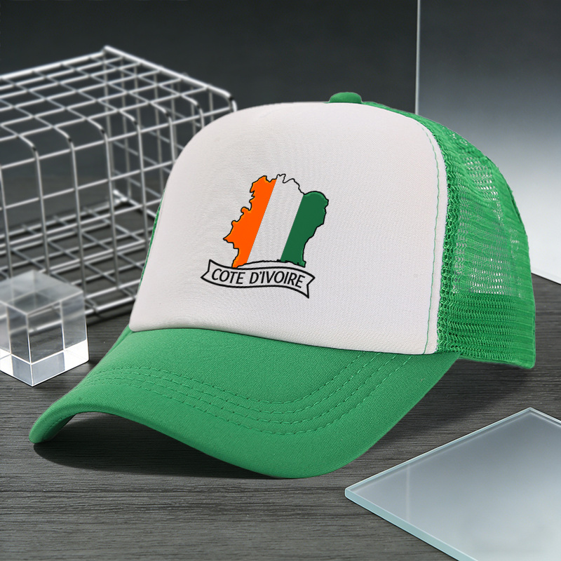 TEMU Casquette en éponge à imprimé drapeau irlandais, une casquette de baseball tendance essentielle pour des hommes. unisexe adaptée chapeau de