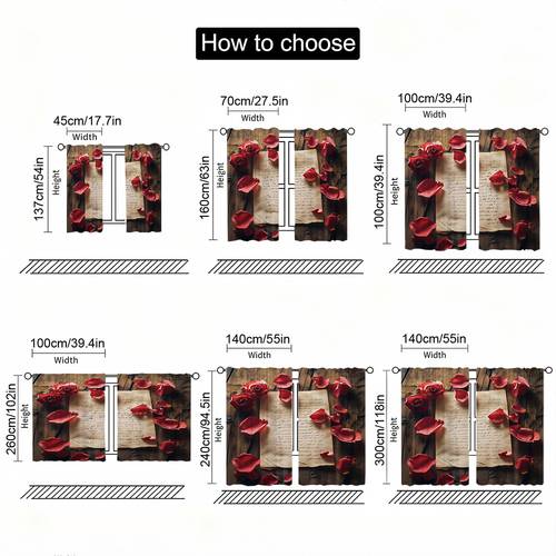 1pc 2pcs set sunset blackout curtain panels rod polyester living room kitchen bedroom and dining decor christmas decor