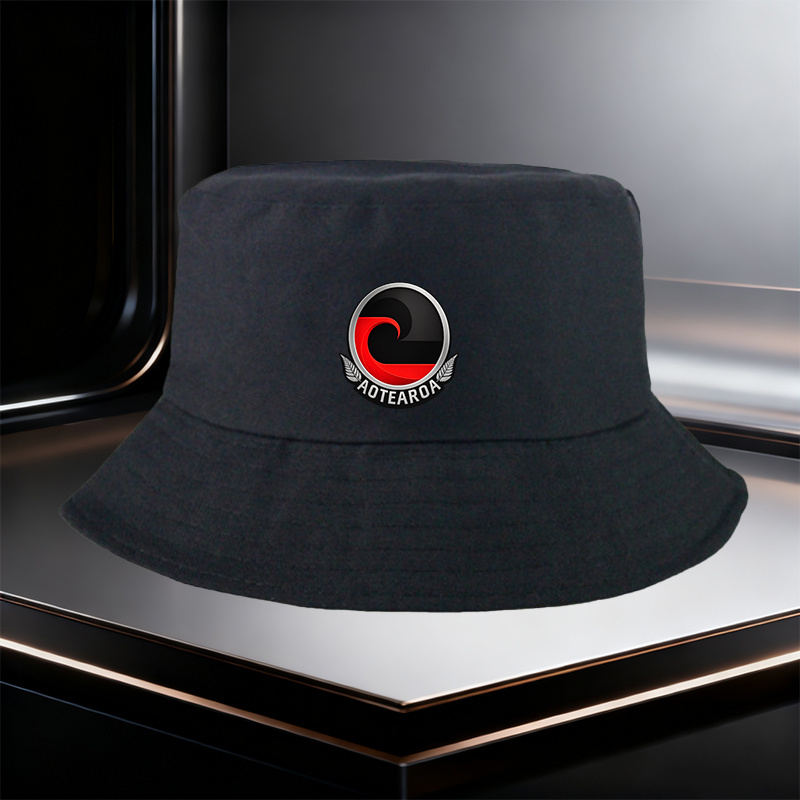 TEMU A High-quality Outdoor Bucket Hat Featuring Maori Cultural From , New Zealand. Suitable For Men And Women, Worn As A Couple's Style. This Hat Is