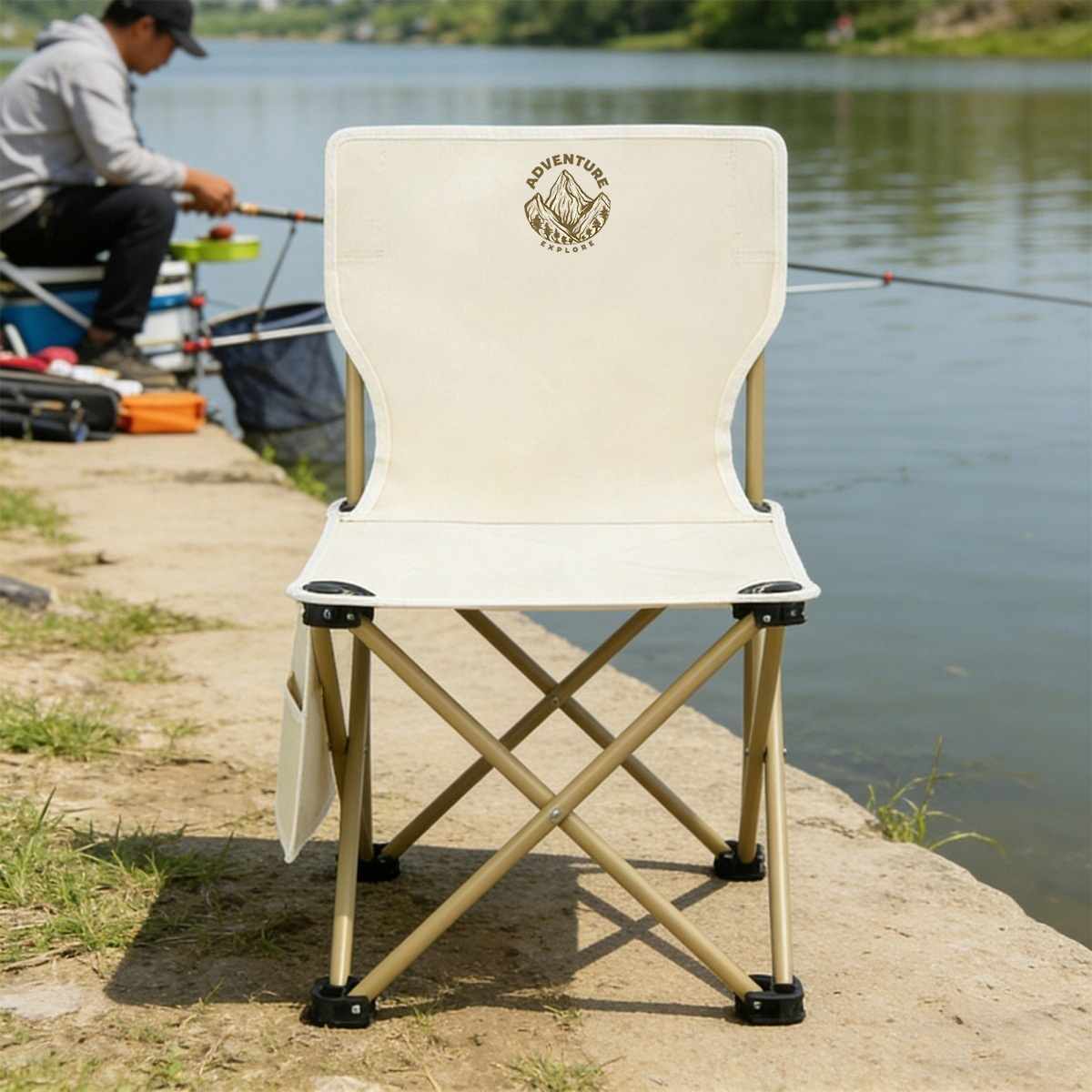 adventure   theme folding chair ultralight outdoor camping   student sketching chair fishing and home use small chair for stalls Product details 2