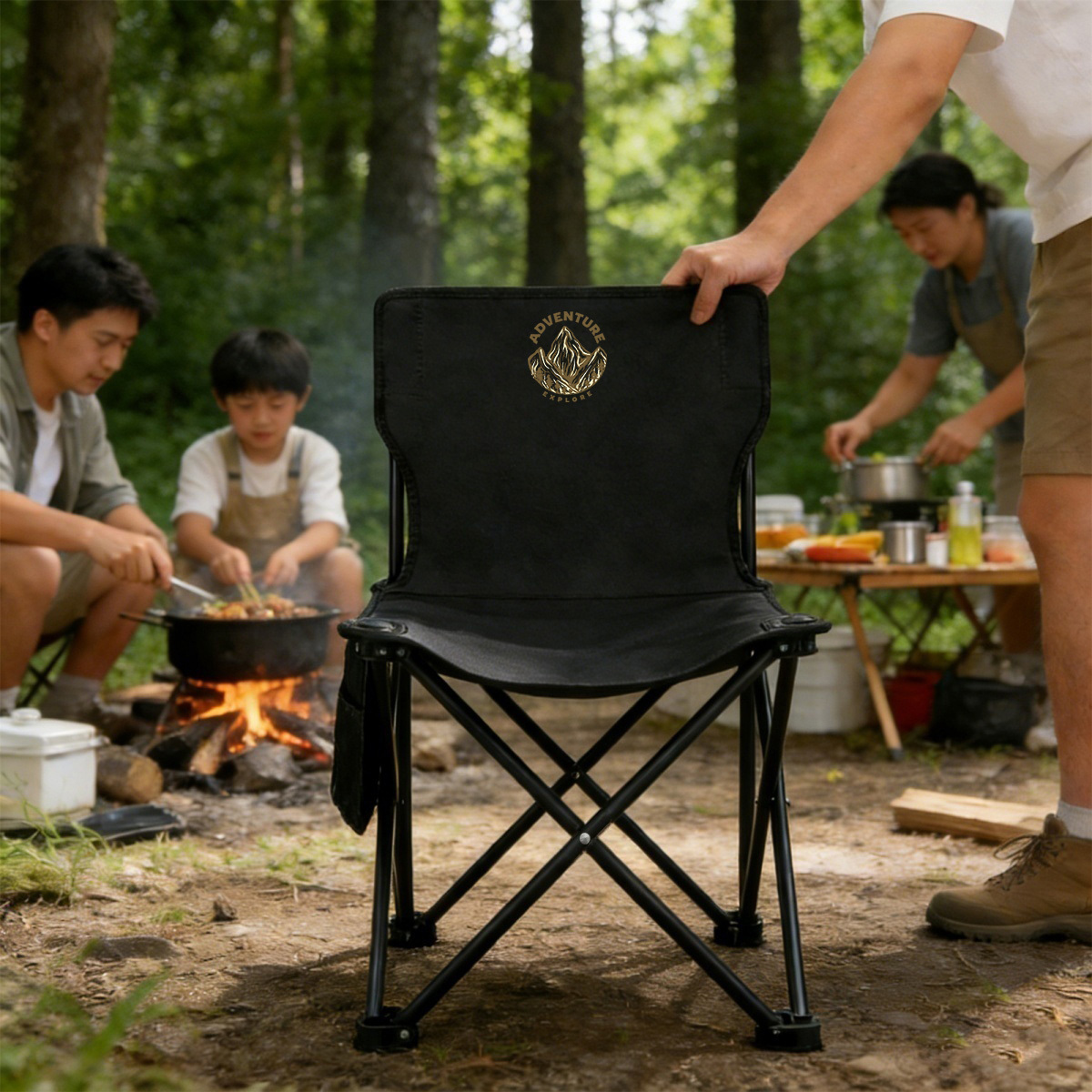 adventure   theme folding chair ultralight outdoor camping   student sketching chair fishing and home use small chair for stalls Product details 0