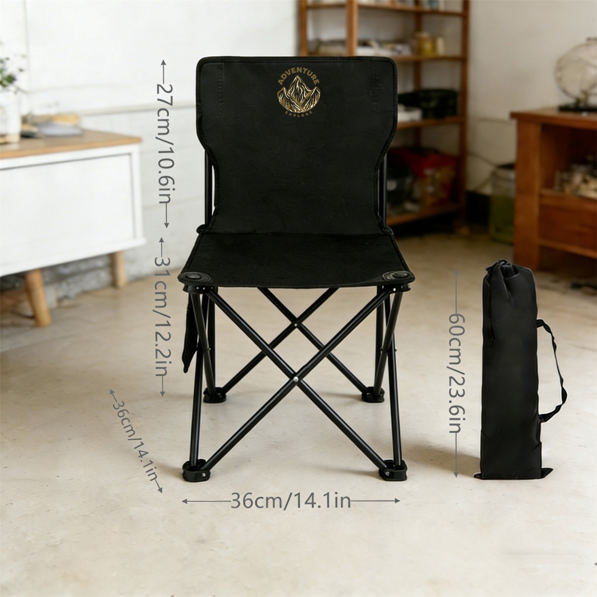 adventure   theme folding chair ultralight outdoor camping   student sketching chair fishing and home use small chair for stalls Product details 5