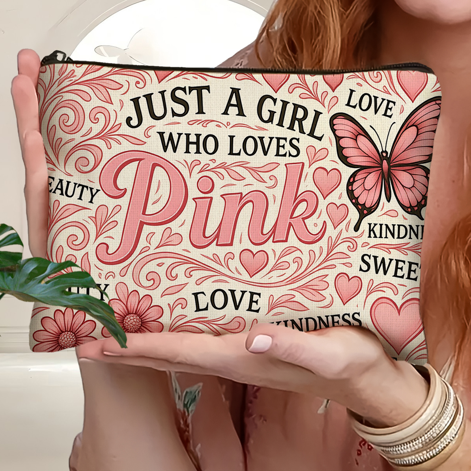 TEMU Single Makeup Pouch: Versatile For Occasions, Ideal For Organizing Travel Toiletries. Great For Everyday Use, Travel, Or As A Gift For Nail