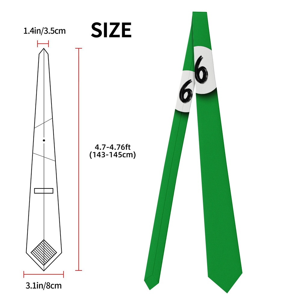 TEMU 2d Flat Printing, 1pc Trendy And Easy-to-match Tie, Great For Street Fashion, Anniversary Celebrations, And Graduation Ceremony, Soft Fabric