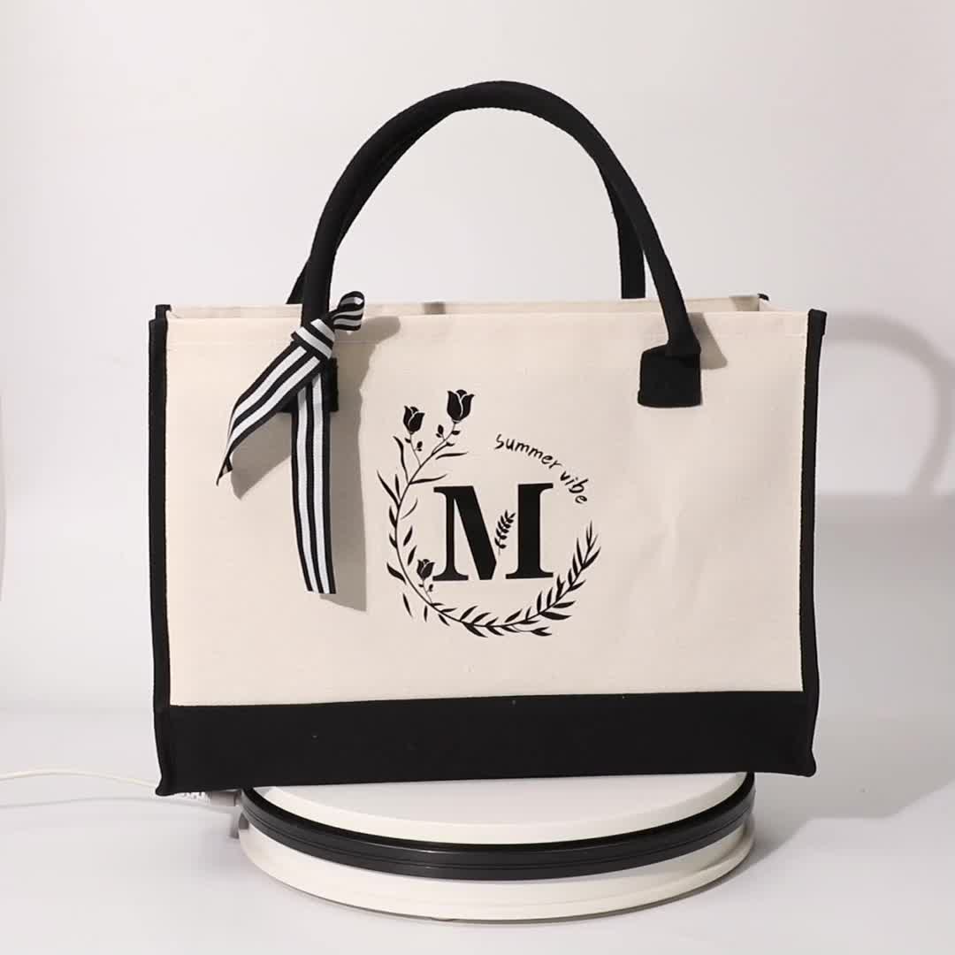 Canvas Tote Bag, Casual Fashion Shopping Bag, Portable Large Capacity Lunch  Bag, Simple Style Multifunctional Shoulder Bag, Suitable For Travel And  Daily Use - Temu