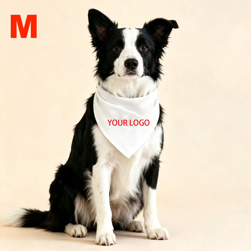 Custom Pet Name Bib with Adjustable Neckband