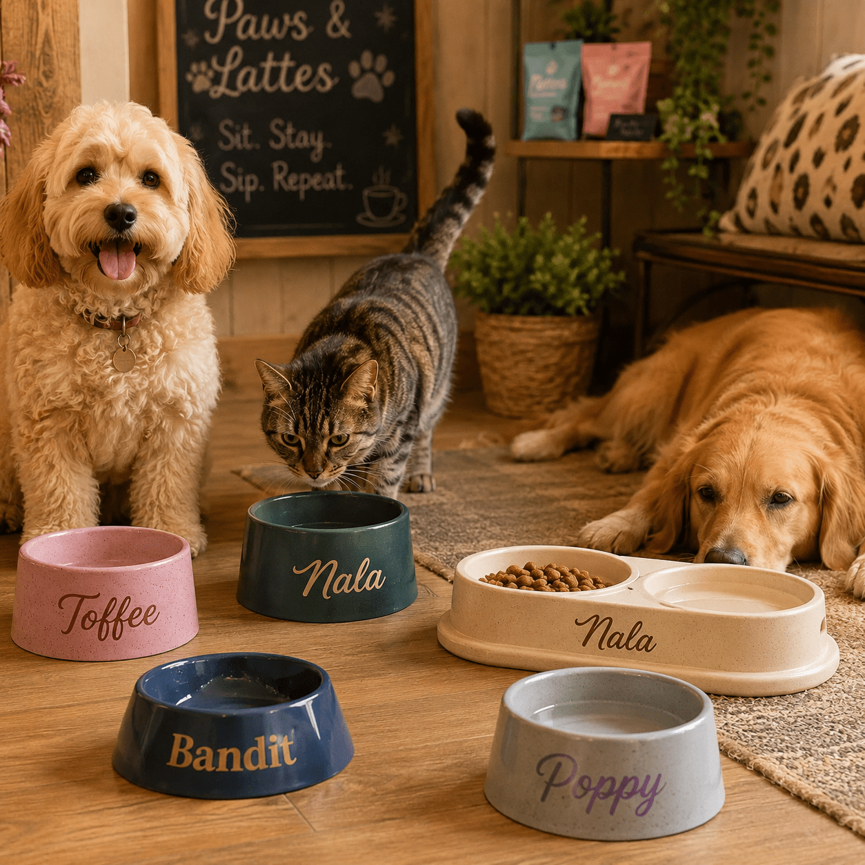 DIY Customizable Personalized Flower Decoration for Pets
