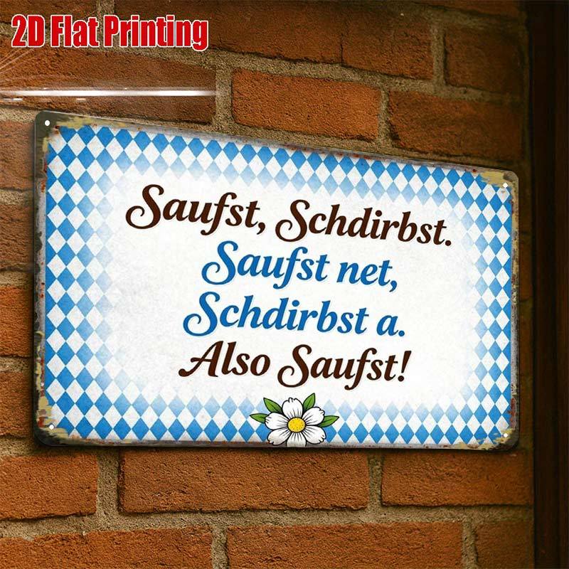 TEMU 2d Flat - 2d-flat, 1pc Sign, Creative Tin Sign Garage Decoration, Lettering, High-, Home Decorators, 2d Flat, Perfect For Room Decor 8x12