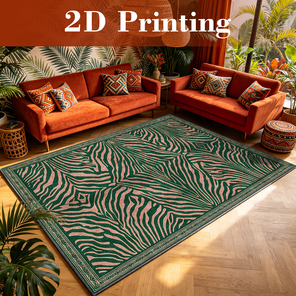 item picture soft   green background with light pink stripes pattern printed carpet 2d printing rug fashion home decor carpet living room large carpet sofa pad bedroom carpet bedside carpet door mat table pad small carpet coffee shop b   dec