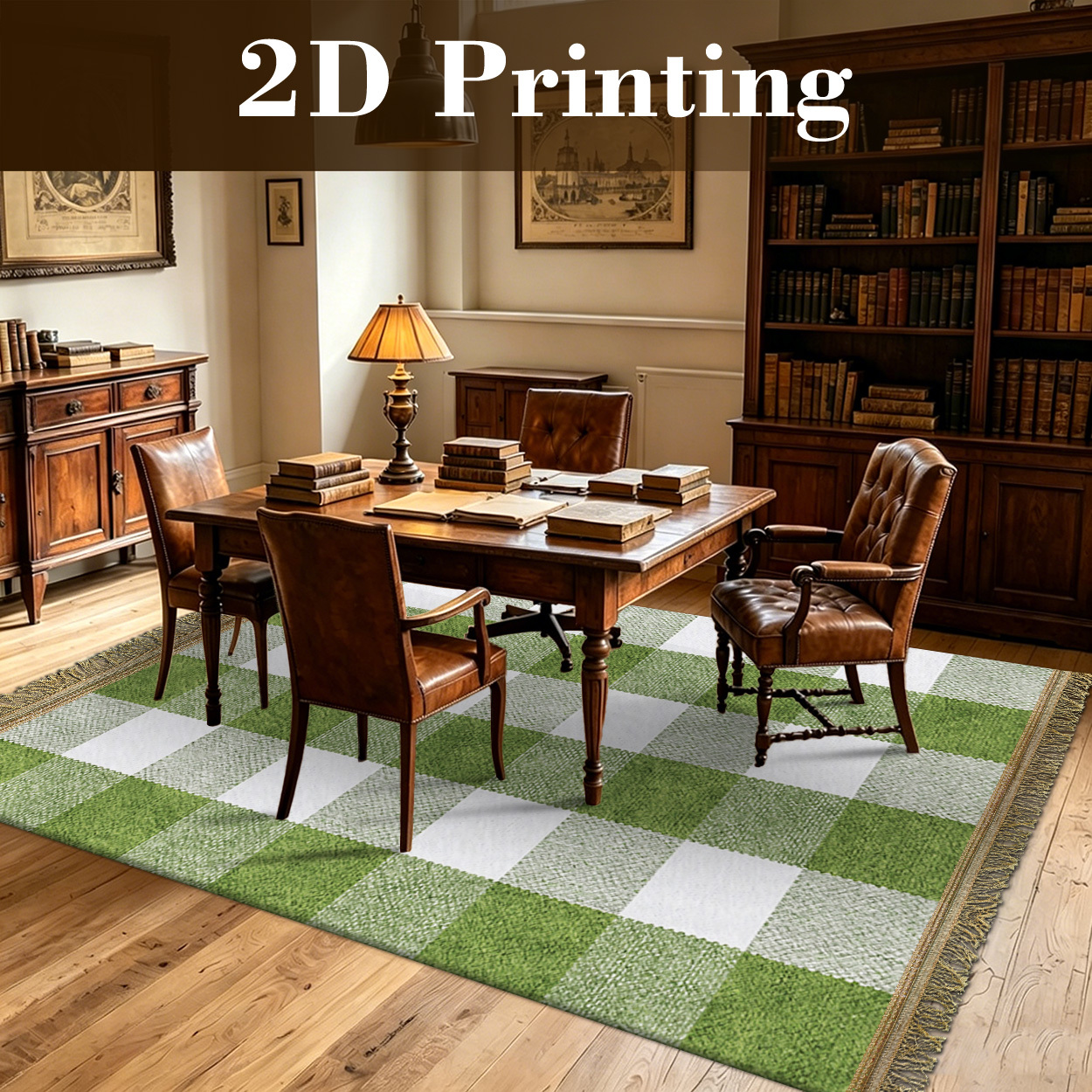 photo de l'article [peluche douce et fond  ] [bordures en  ]     européen texture encre dégradée jacquard imprimé décoration dintérieur motif tapis à   imprimé 2d tapis imprimé décoration intérieure tendance