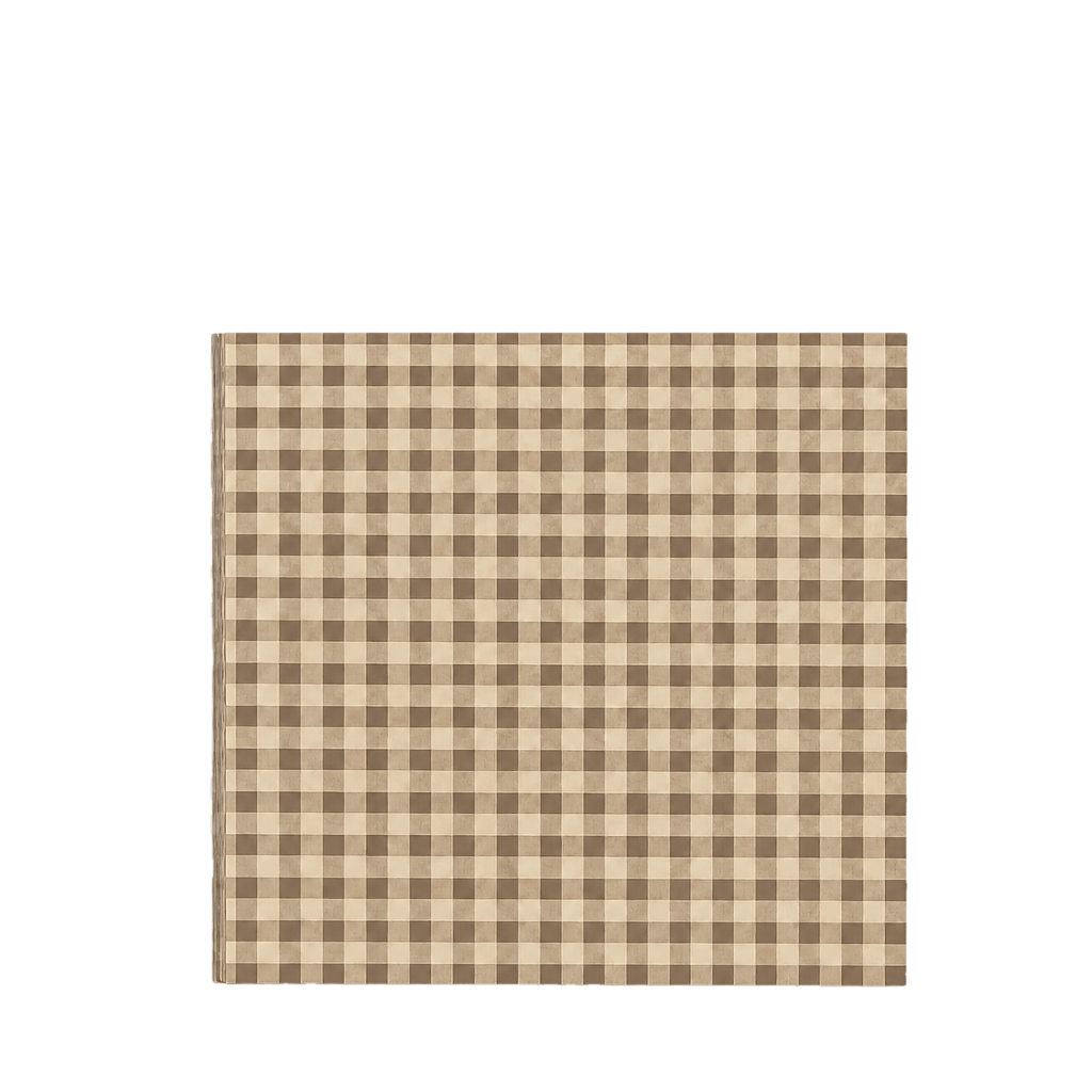 TEMU 97 feuilles de papier sulfurisé à carreaux de 7,87 x 7,87 pouces, pour aliments , papier antiadhésif pour assiettes lavage, papier à burger à