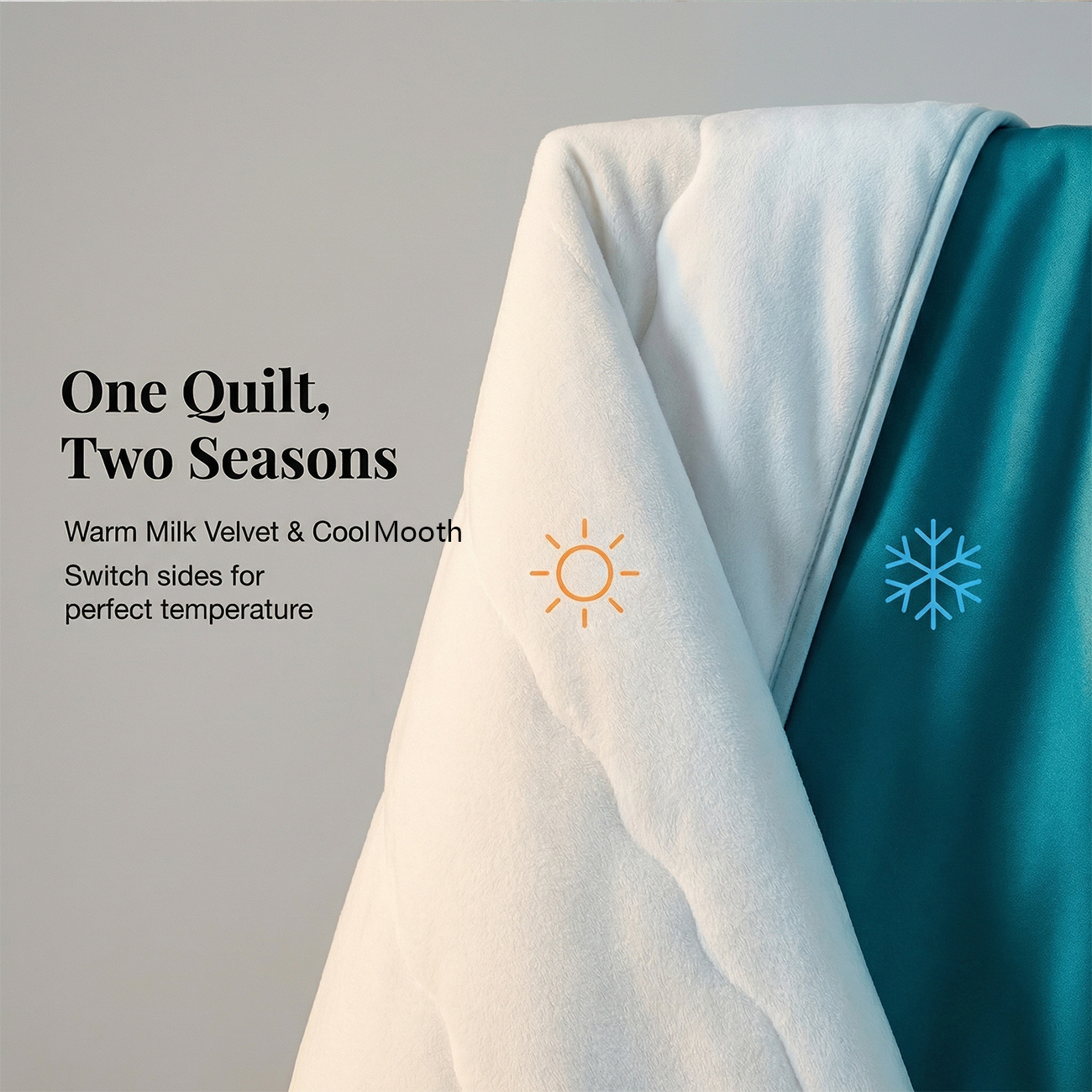 HEZOM Baby Dragon Reversible Double-Sided Quilt, All-Season Bedding