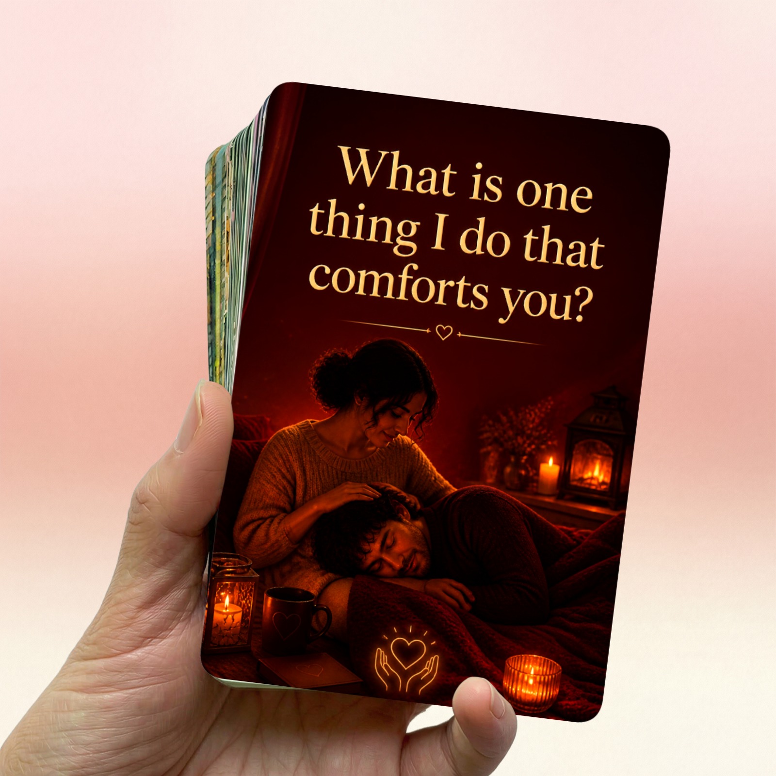 TEMU Craving Connections Spice Up Your With 36 -provoking Question Cards And Postcards