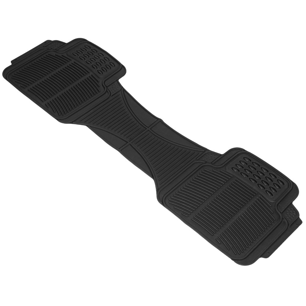 TEMU Coussin de siège arrière universel en caoutchouc pour voiture, SUV, camion, fourgon, tapis de sol de siège arrière découpable et ajustable, avec