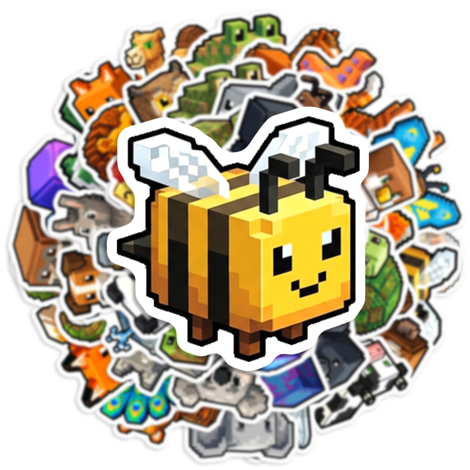pixel stickers sold on Temu United States