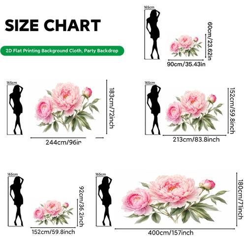 , - , - Printing Backdrop Banner 1pc, Background Cloth, Polyester Banner, Holiday Celebration/Photo Backdrop/Commercial Decor, for Yard, Outdoor Events, Store Display, Party Decoration