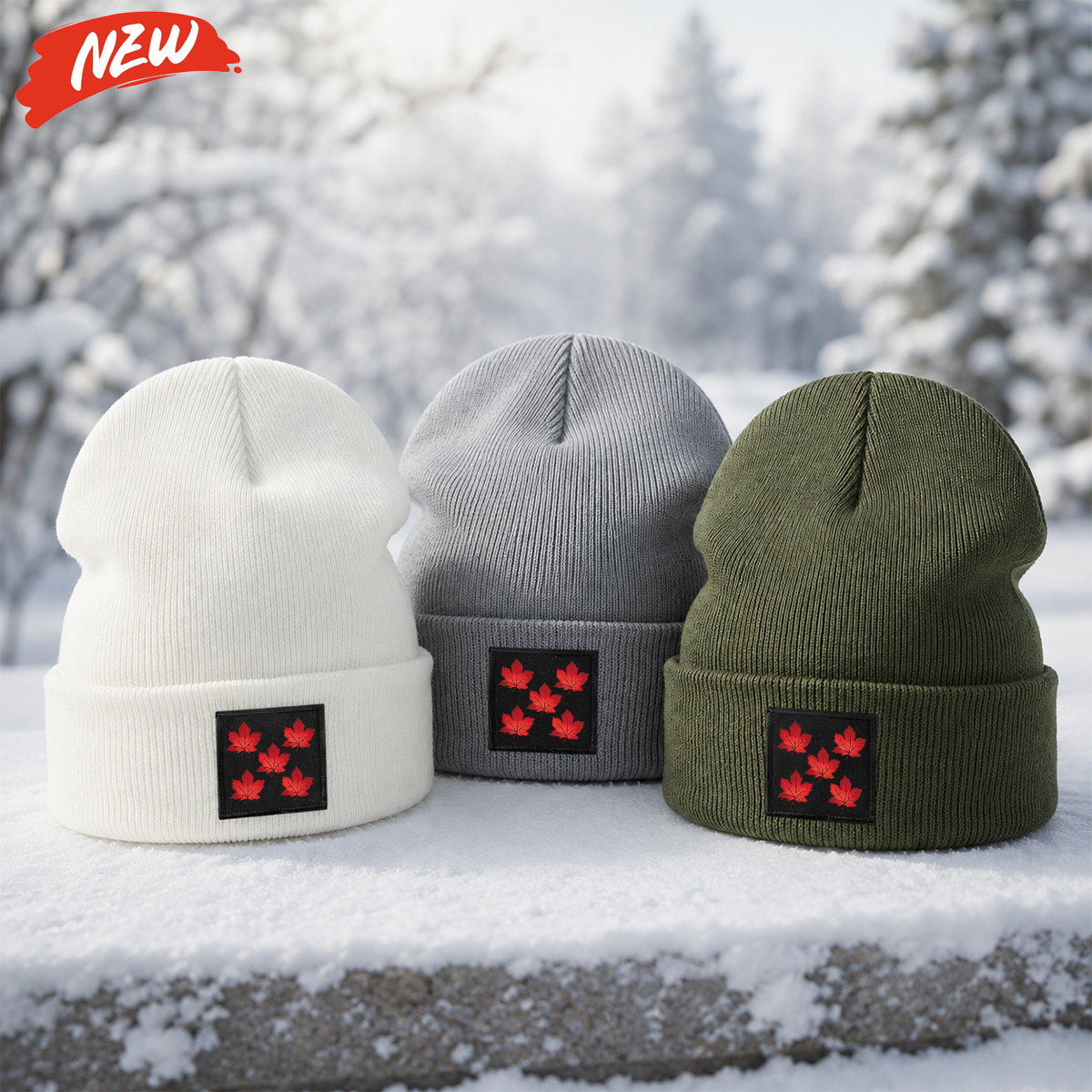 item picture 1pc stretchy warm knit beanie hat unisex brimless skull cap with   leaf pattern lightweight suitable for outdoor skiing cycling winter for men women christmas gift for dad mom casual warm cap