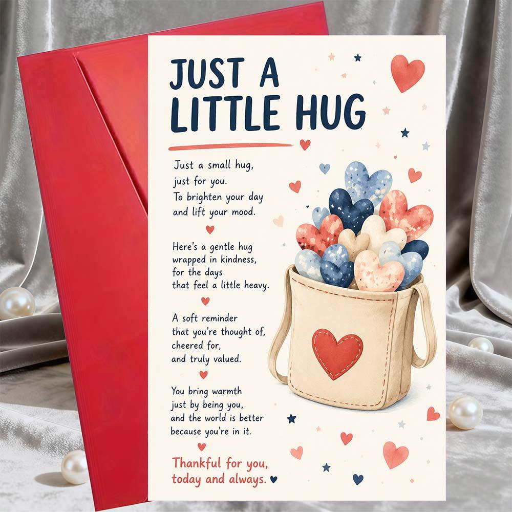 TEMU 1pc Greeting Card And 1pc Envelope Greeting Card Just A Encouragement Note For And To Send And Support For Any Occasion