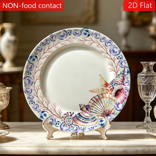 2d flat 6pcs 33cm 13in plastic decorative dinner plates charger plates non food contact christmas gift civil wedding church reception engagement party hen party christening naming ceremony wedding banquet vintage style
