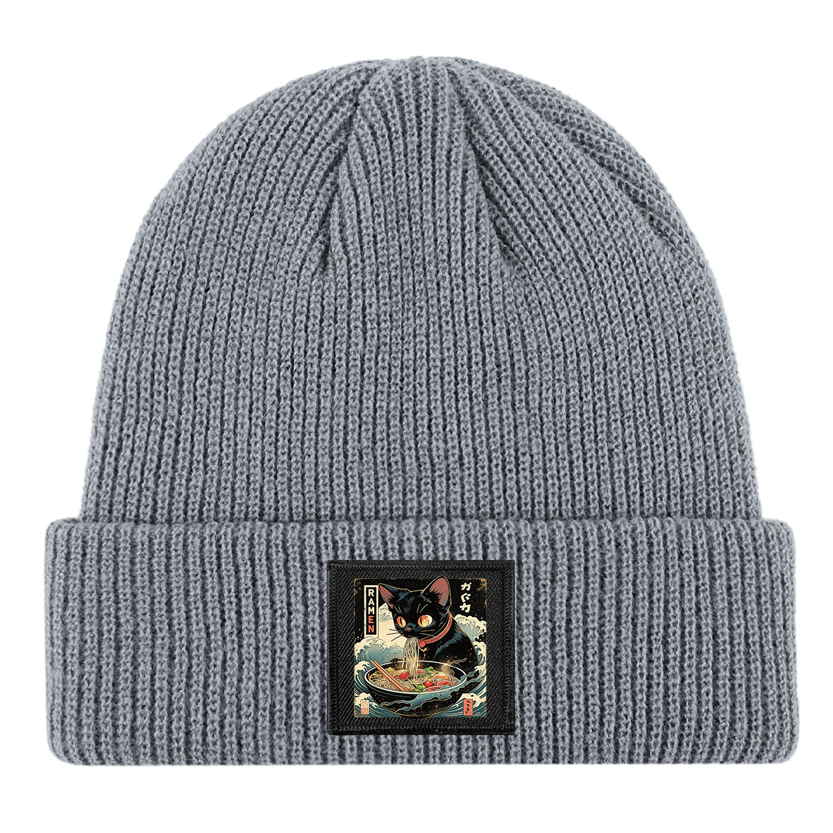 Stretchy Warm Beanie Hat, Brimless Skull Cap