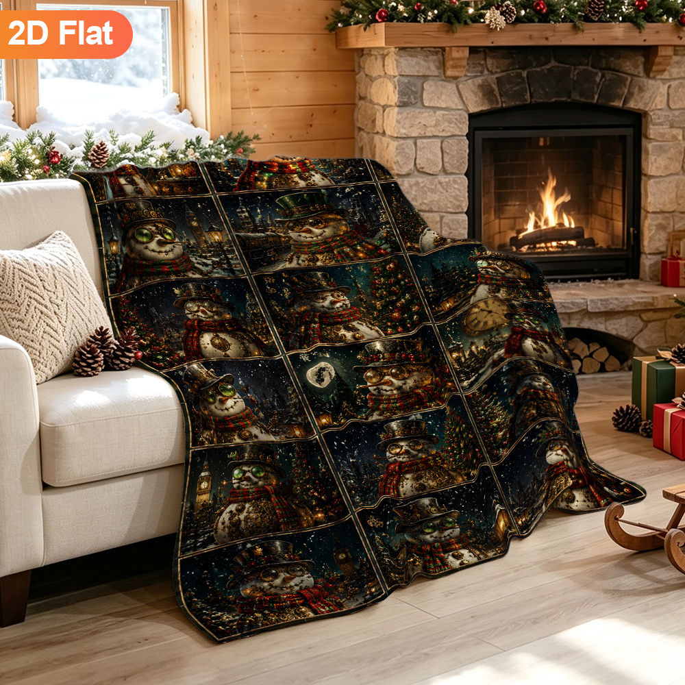 item picture     design lightweight flannel blanket cozy   fleece throw for couch bed camping travel perfect halloween and christmas gift for  