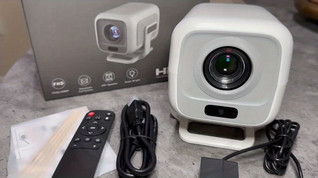 Mini Smart Video Projector with Built-In Apps